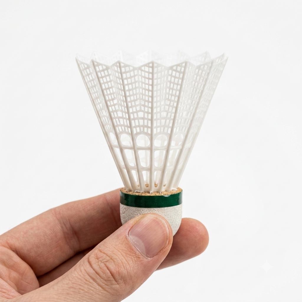 Volants Badminton Hybrides 3en1 Plume d'Oie – Lot de 12
