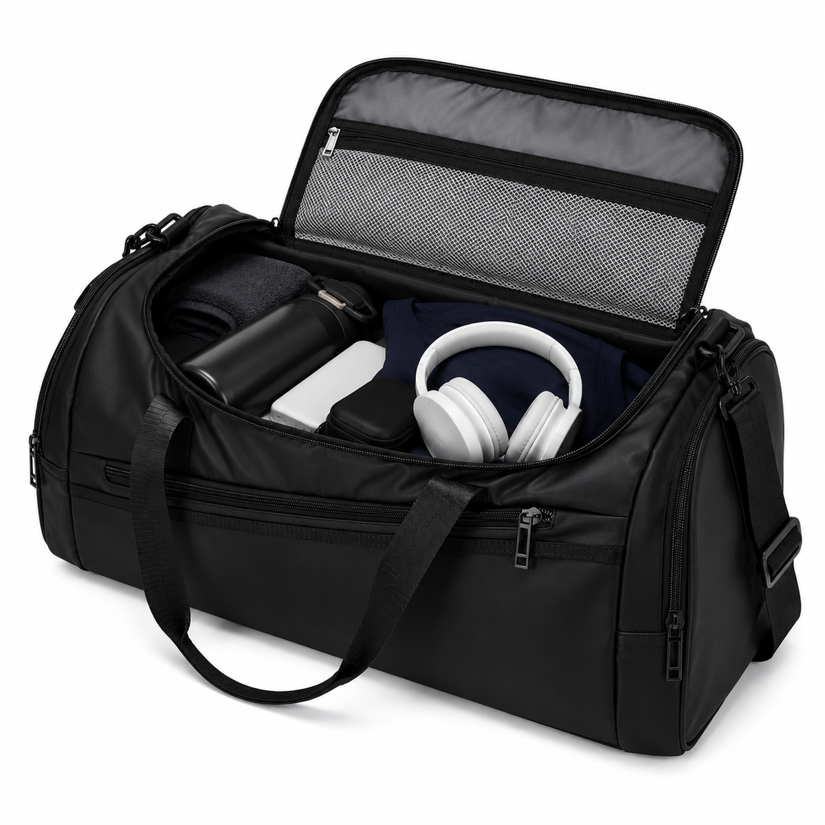 Sac de Sport 40L Pliable Unisexe – Grande Capacité Padel & Tennis