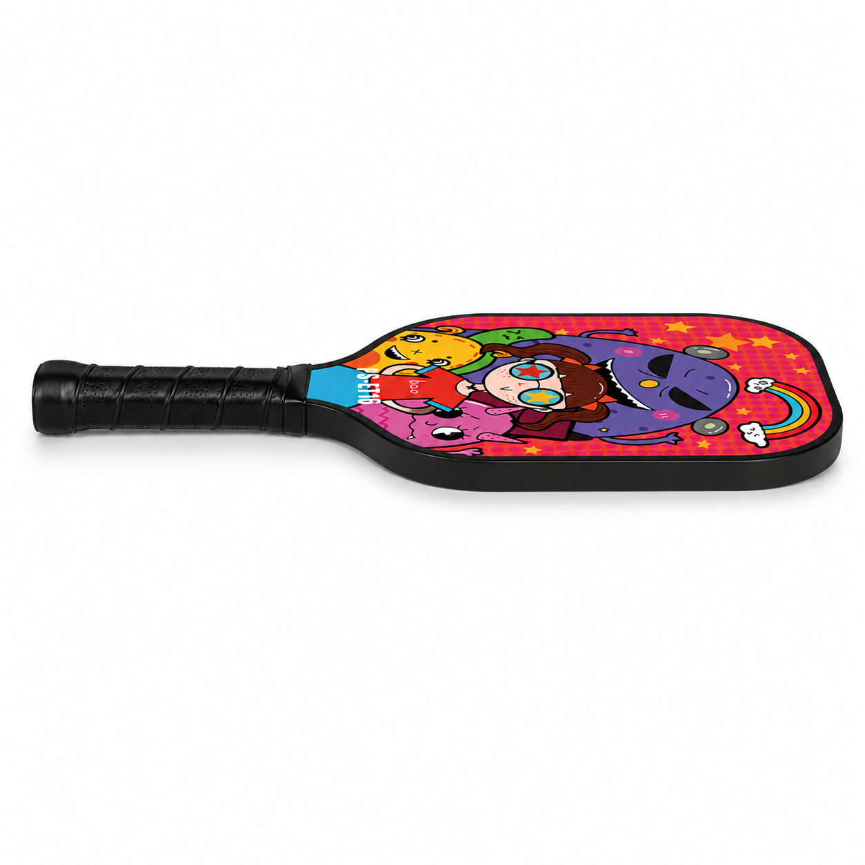 Raquette Pickleball Enfant – Fibre de Verre, Motif Dessin Animé, Junior & Ado style 2