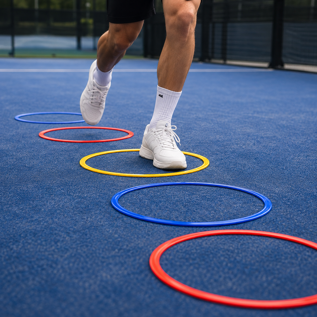 Anneaux d'Agilité au Sol – Entraînement Footwork et Vitesse