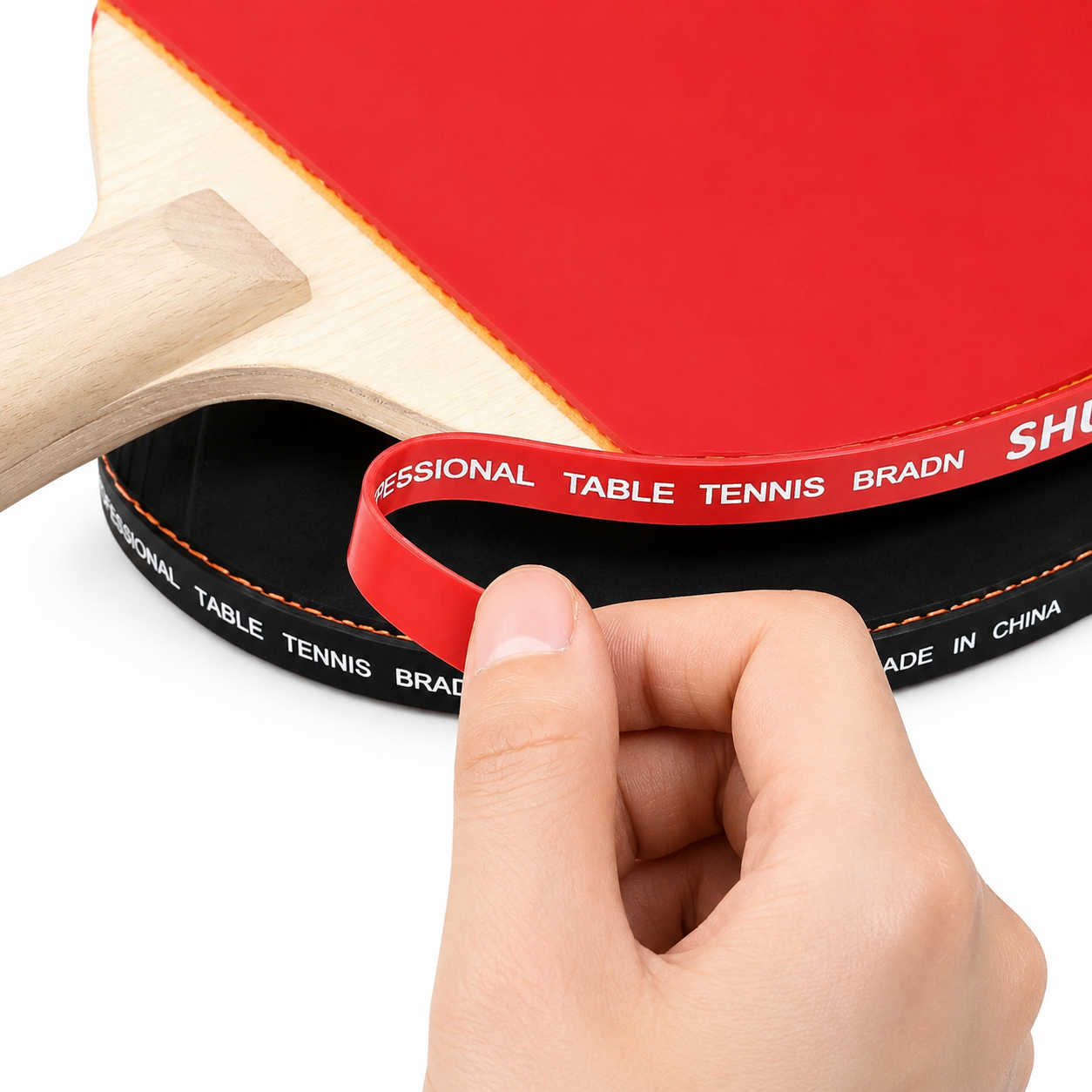 Bande de Protection Latérale pour Raquette de Tennis de Table