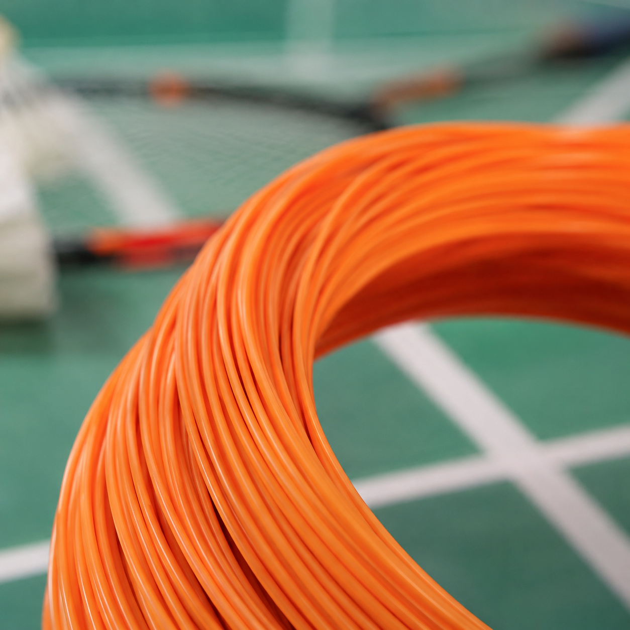 Cordage de Badminton Compétition – Résistance & Contrôle, 0,68mm