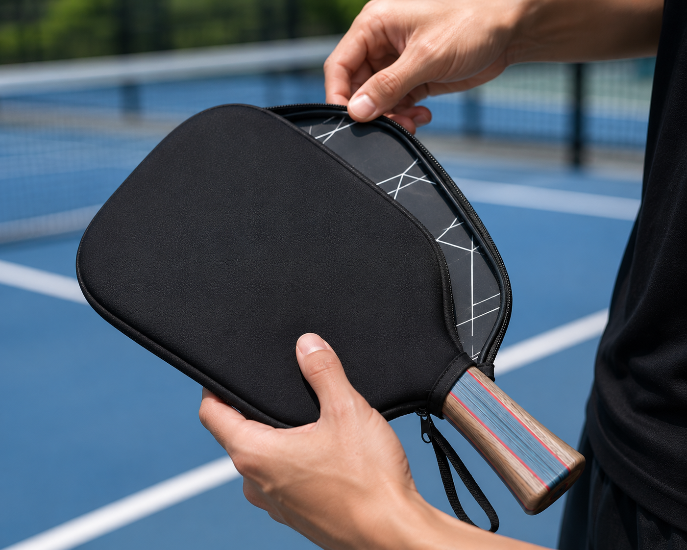 Housse Raquette Pickleball | Protection + Sangle | Rangement & Cadeau