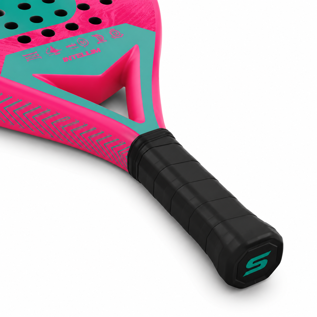 Raquette de Padel Carbon Fiber – Légère & Puissante | Noyau EVA | Débutant à Intermédiaire