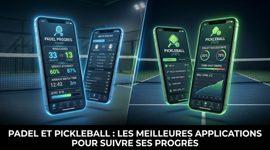 Padel et pickleball : les meilleures applications pour suivre ses progrès