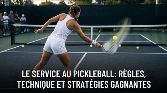 Le service au pickleball : règles, technique et stratégies gagnantes