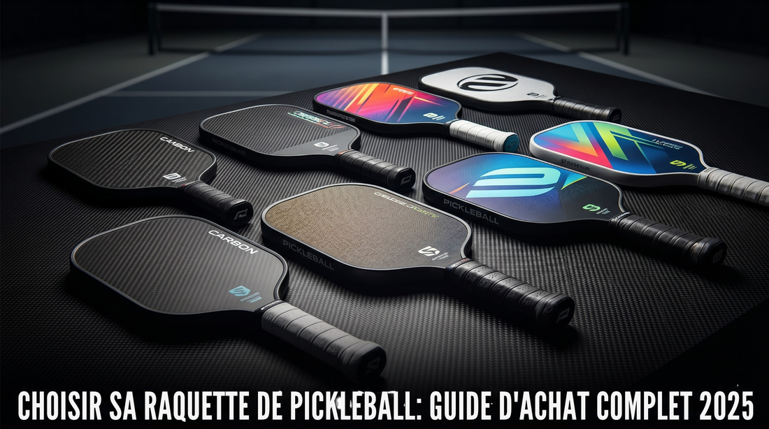 Choisir sa raquette de pickleball : guide d'achat complet 2025