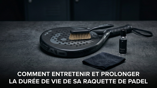 Comment entretenir et prolonger la durée de vie de sa raquette de padel