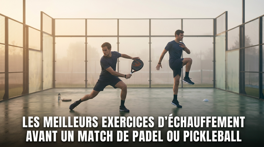 Les meilleurs exercices d'échauffement avant un match de padel ou pickleball