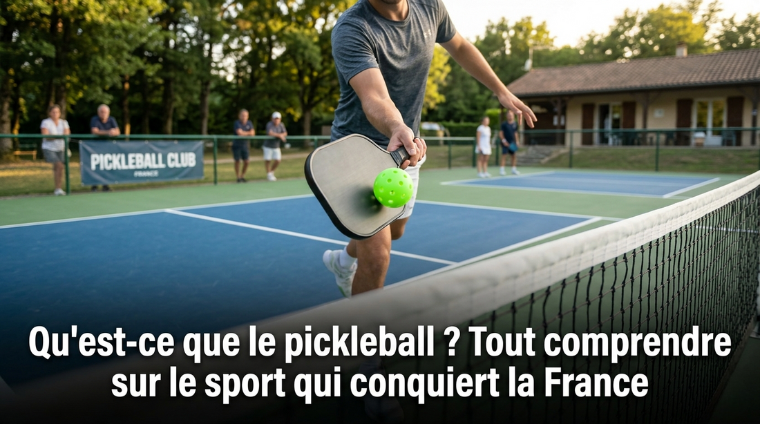 Qu'est-ce que le pickleball ? Tout comprendre sur le sport qui conquiert la France