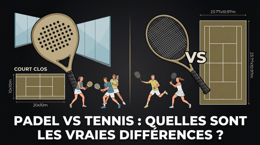Padel vs tennis : quelles sont les vraies différences ?