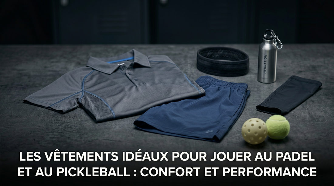 Les vêtements idéaux pour jouer au padel et au pickleball : confort et performance