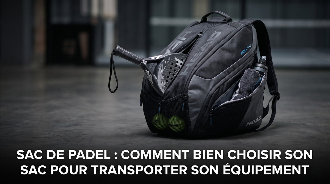 Sac de padel : comment bien choisir son sac pour transporter son équipement