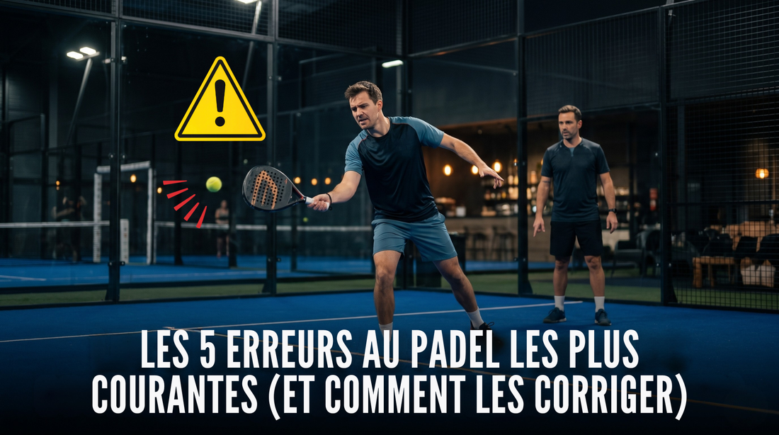 Les 5 erreurs au padel les plus courantes (et comment les corriger)
