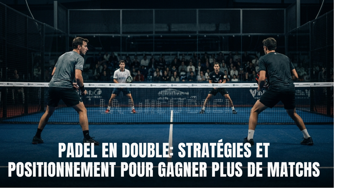 Padel en double : stratégies et positionnement pour gagner plus de matchs
