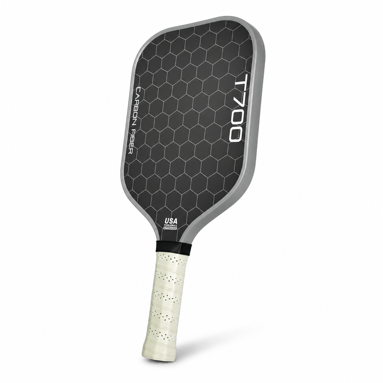 Raquette Pickleball Fibre de Carbone T700 – Core Polymère 16mm, Puissance & Contrôle