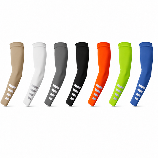 Manchon de Bras Réfléchissant Anti-UV – Visibilité & Fraîcheur Sport