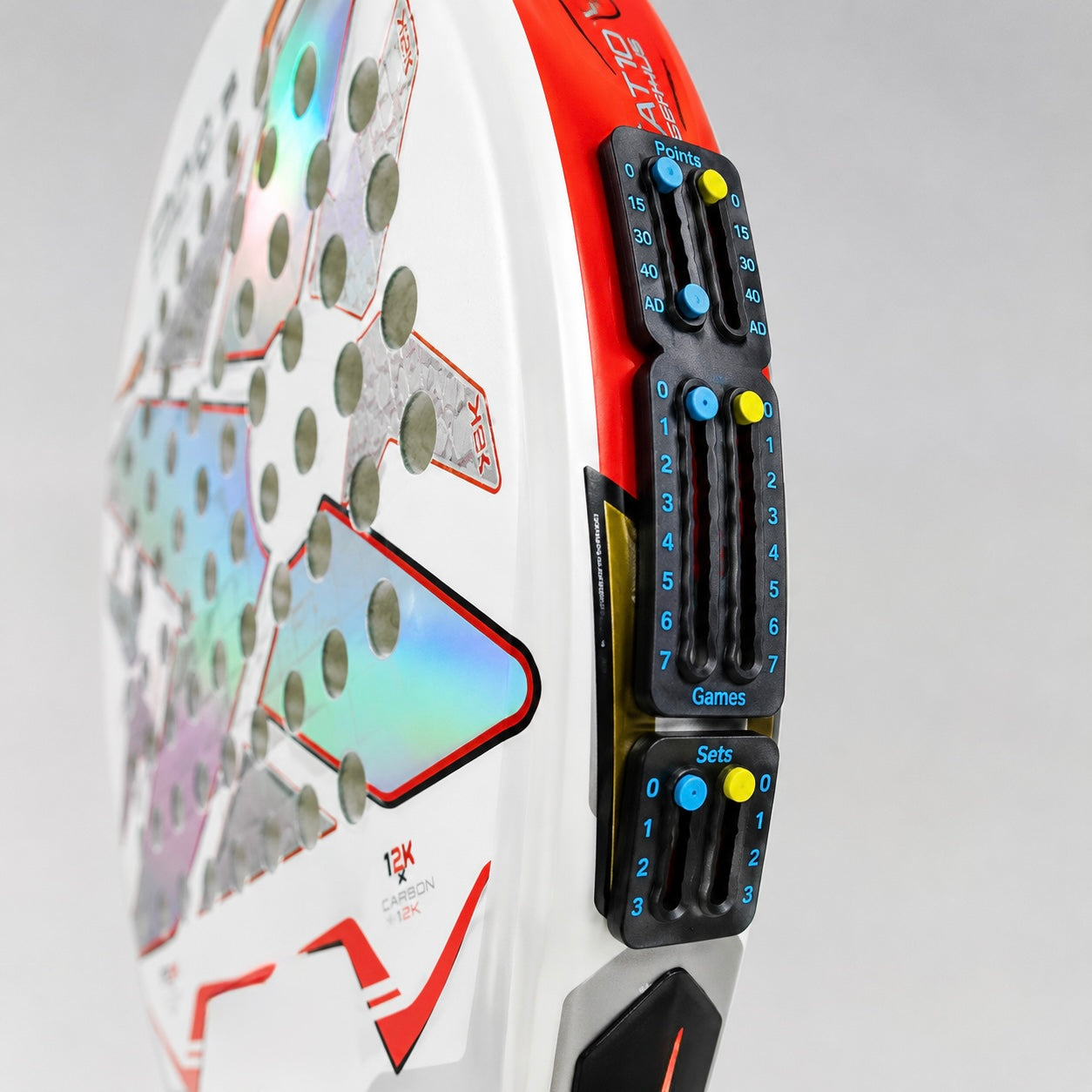 Marqueur de Score Padel – Adhésif Ultra-Léger 1,9g | Suivi de Score sur Raquette