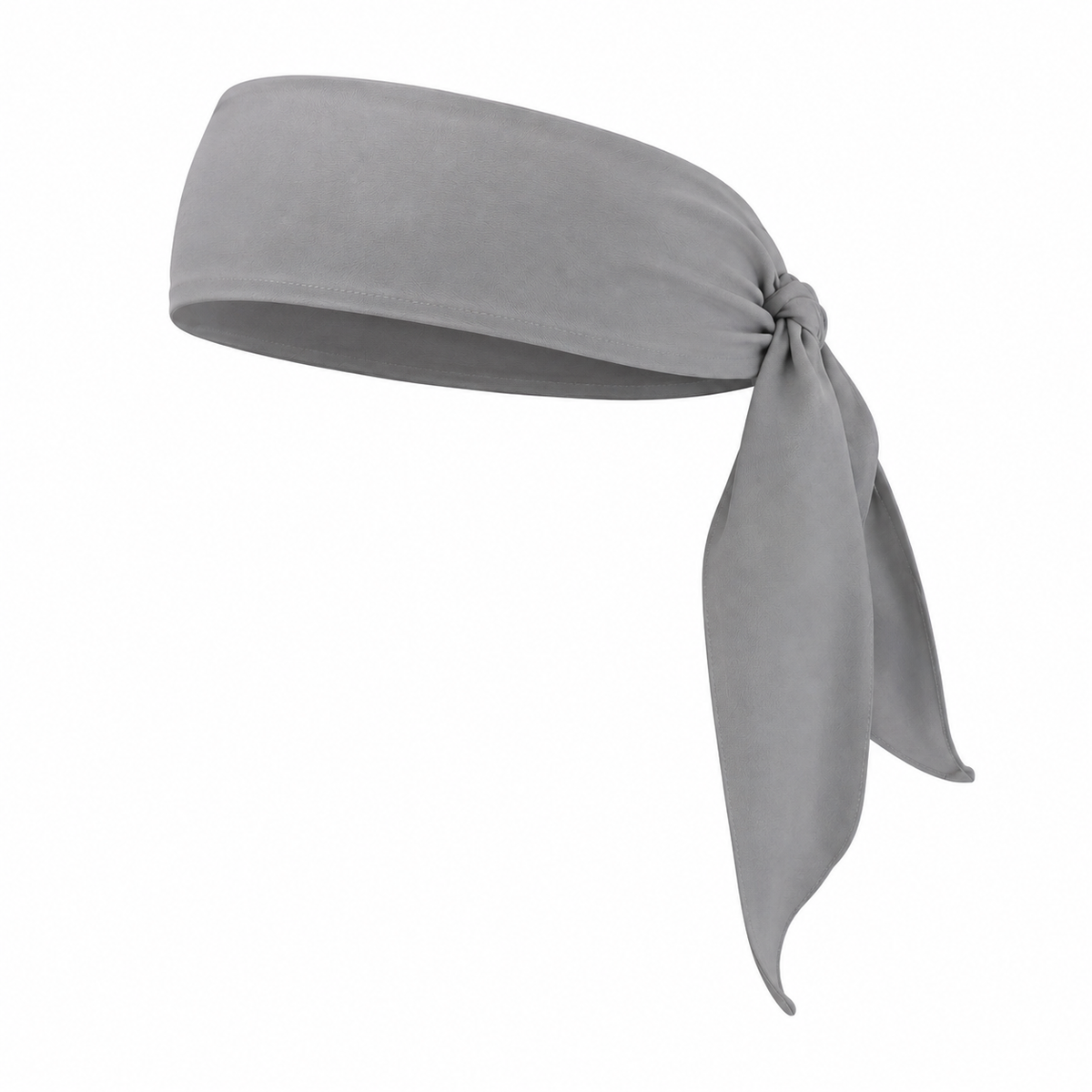 Bandeau de tête pirate sport gris - vue de face