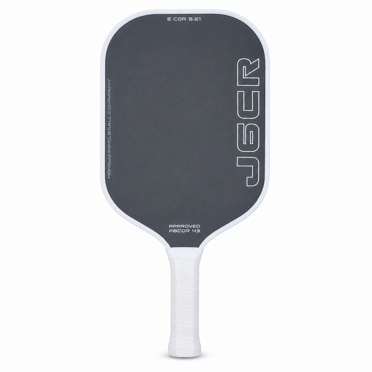 Raquette de Pickleball Fibre de Carbone Vertical — Noyau EPP Élastique, Thermoformée, 230g, Certifiée USAPA