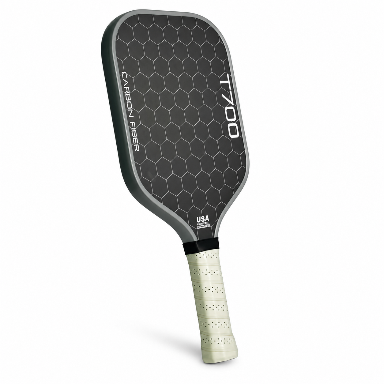 Raquette Pickleball Fibre de Carbone T700 – Core Polymère 16mm, Puissance & Contrôle