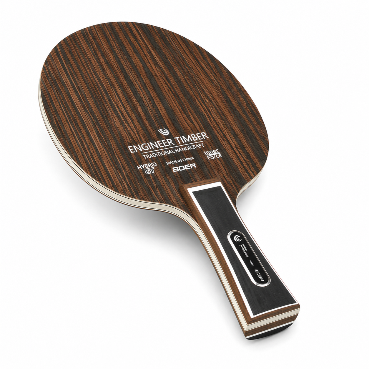 Lame de Tennis de Table 5 Plis Ébène et Dalbergia – Manche Long