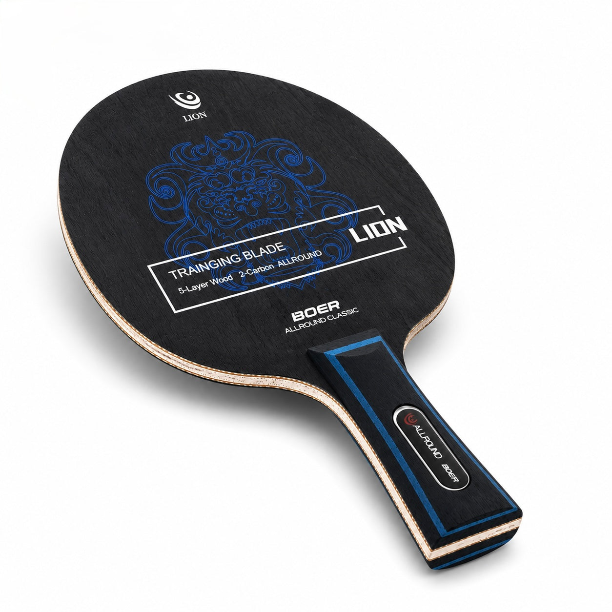 Lame de Tennis de Table, Plis Bois et Carbone – Polyvalente