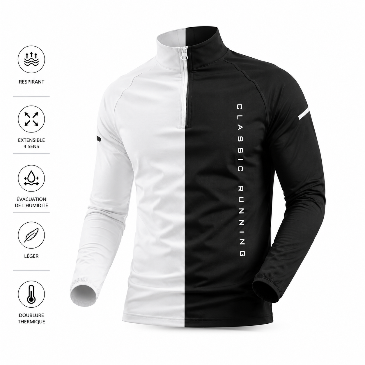 Veste Homme | Zippé Décontracté | Sport & Casual
