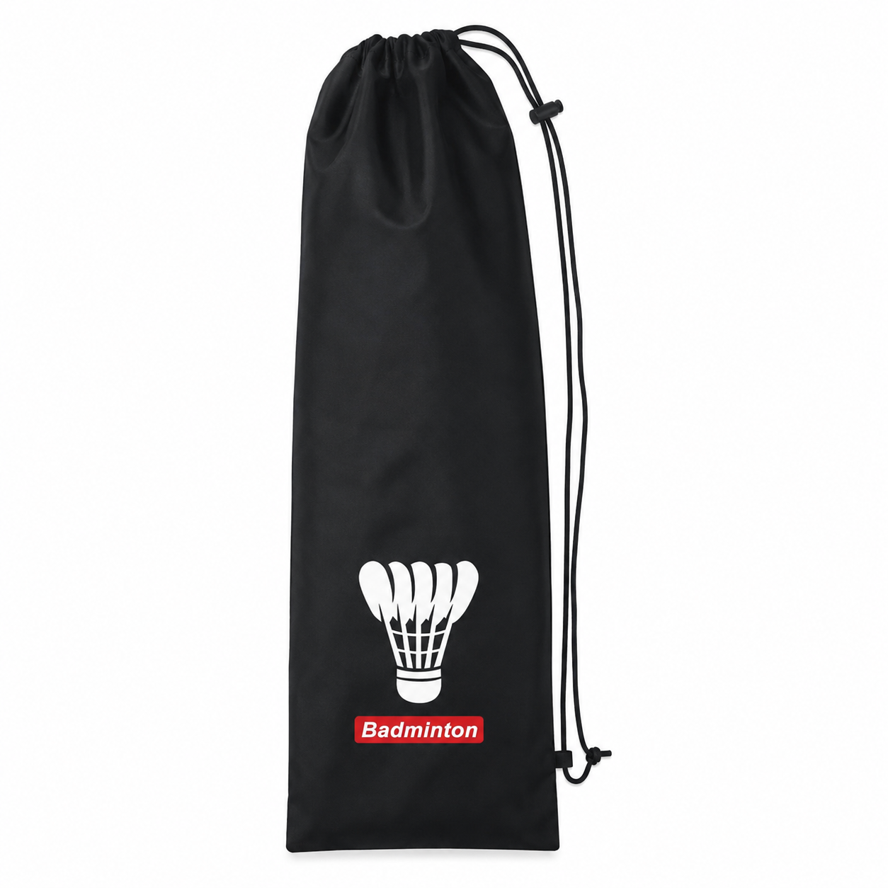 Sac Housse Raquette Badminton & Tennis en Velours – Cordon de Fermeture