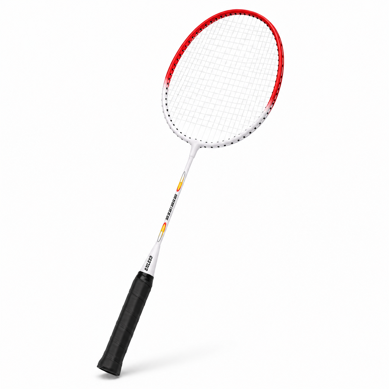 Set 2 Raquettes Badminton Durables Adulte/Ado avec Sac de Rangement