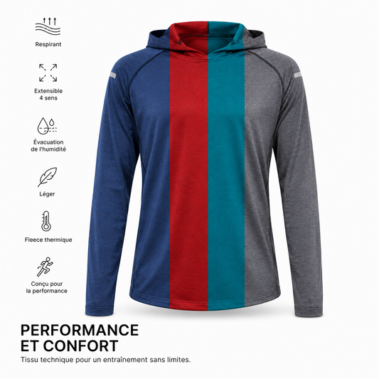 Haut Compression Padel Femme Manches Longues – Séchage Rapide