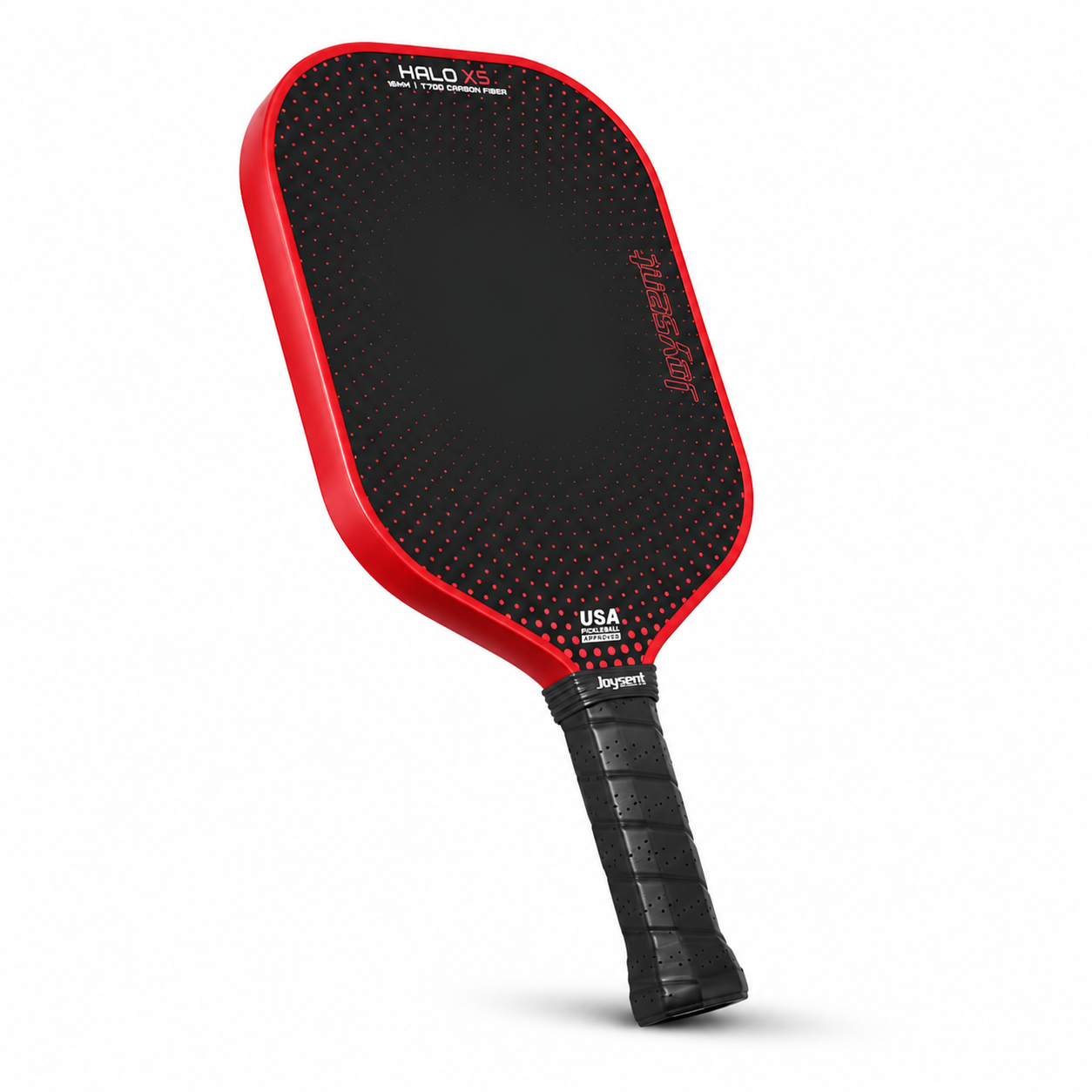 Raquette de Pickleball Raw Carbon T700 Thermoformée — Nid d'Abeille PP, 16mm, Certifiée USAPA