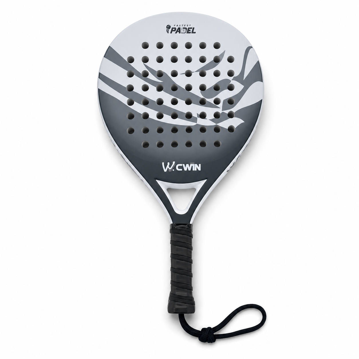 Raquette de Padel Fibre de Carbone 2026 + Sac Inclus – EVA Flex, Sweet Spot Optimisé