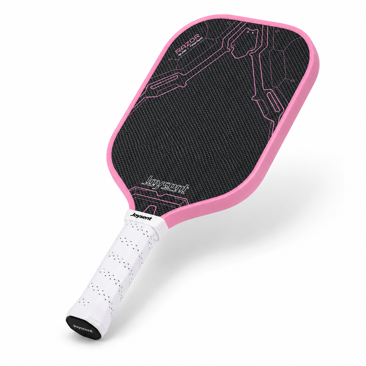 Raquette de Pickleball Hybride Titane & Carbone Tissé 215g — Ultra Légère, Spin, Agilité