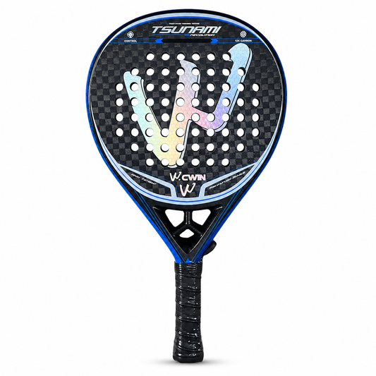 Raquette de Padel Carbone 12K | Surface 3D Spin + Effets | CWIN TSUNAMI