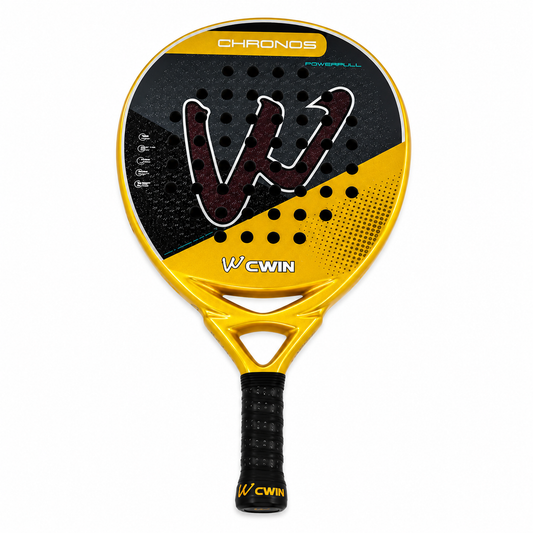 Raquette Padel Kevlar EVA – Face Élargie, Design Nid d'Abeille, 360g Tous Niveaux