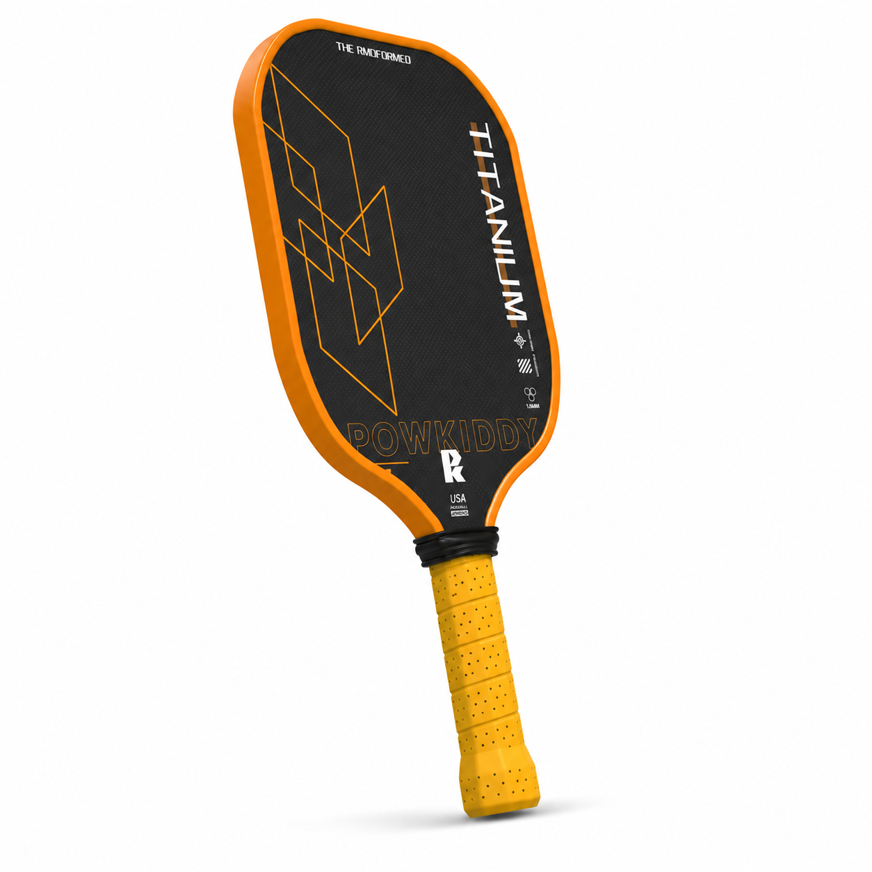 Raquette Pickleball Carbone | Noyau 16mm Nid d'Abeille | Attaque