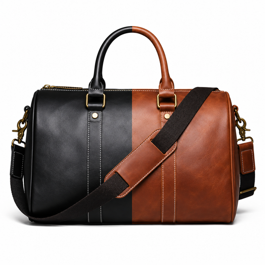 Sac de Voyage en Cuir Vintage – Style Week-End Homme