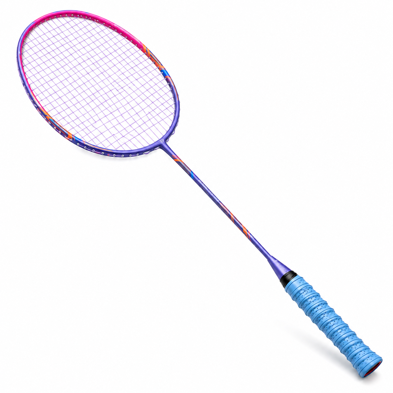 Raquette Badminton Carbone Ultra-Légère 10U – Tension 35 LBS