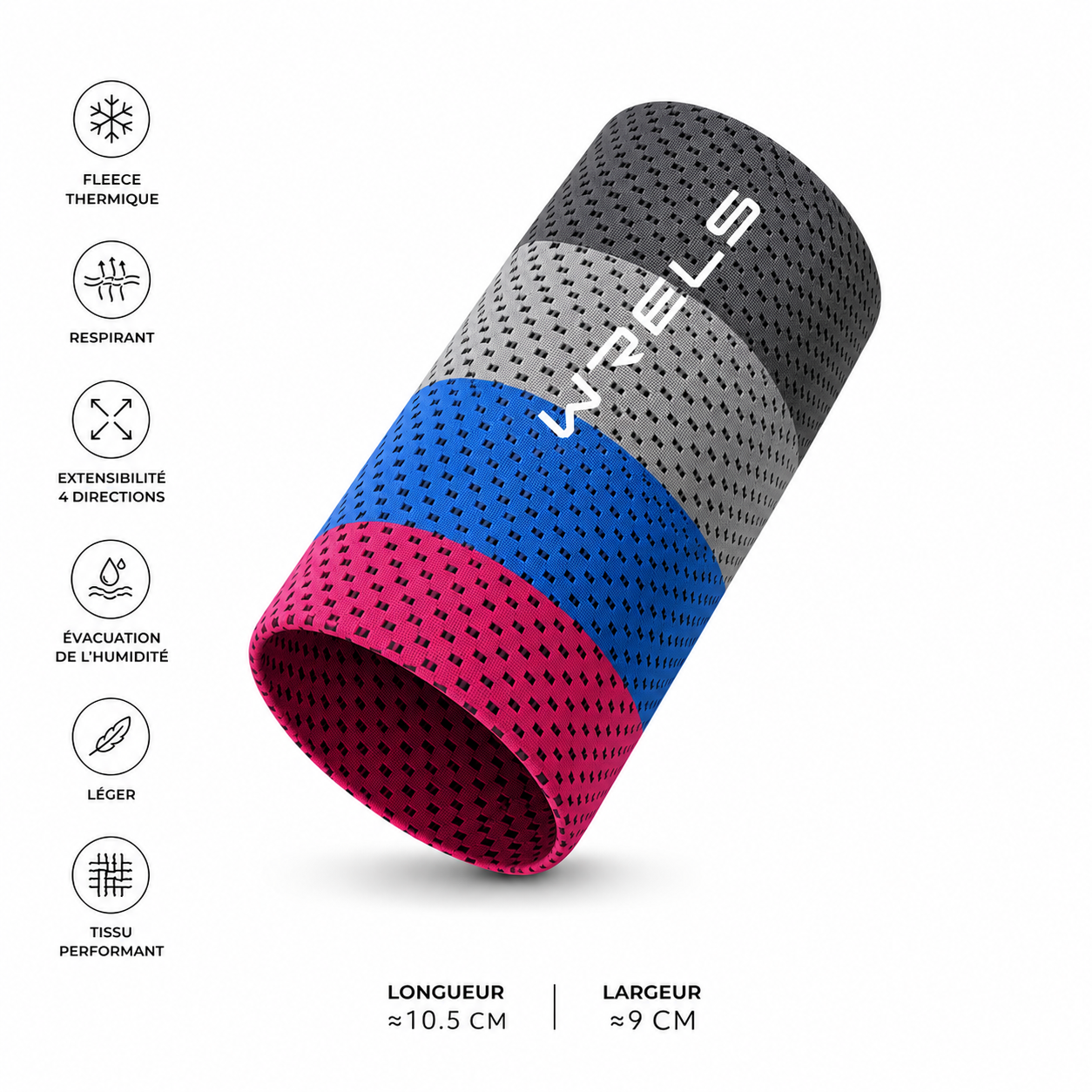 Bracelet Rafraîchissant Padel & Pickleball – Effet Froid Anti-Transpiration