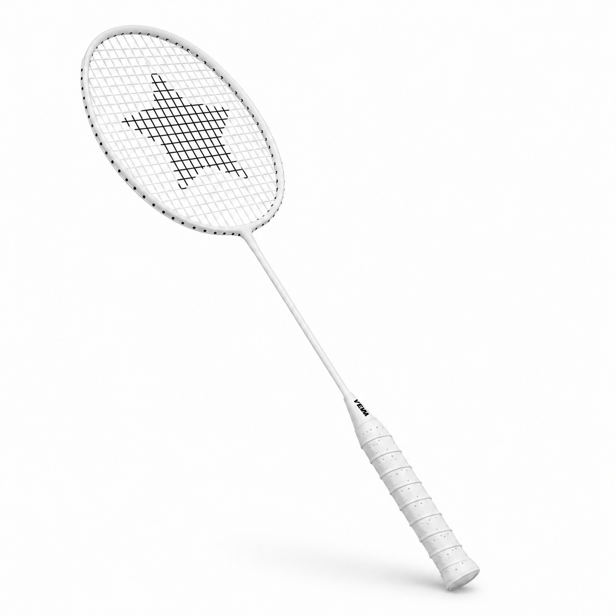 Set 2 Raquettes Badminton Aluminium-Carbone avec Sac à Dos – 4U