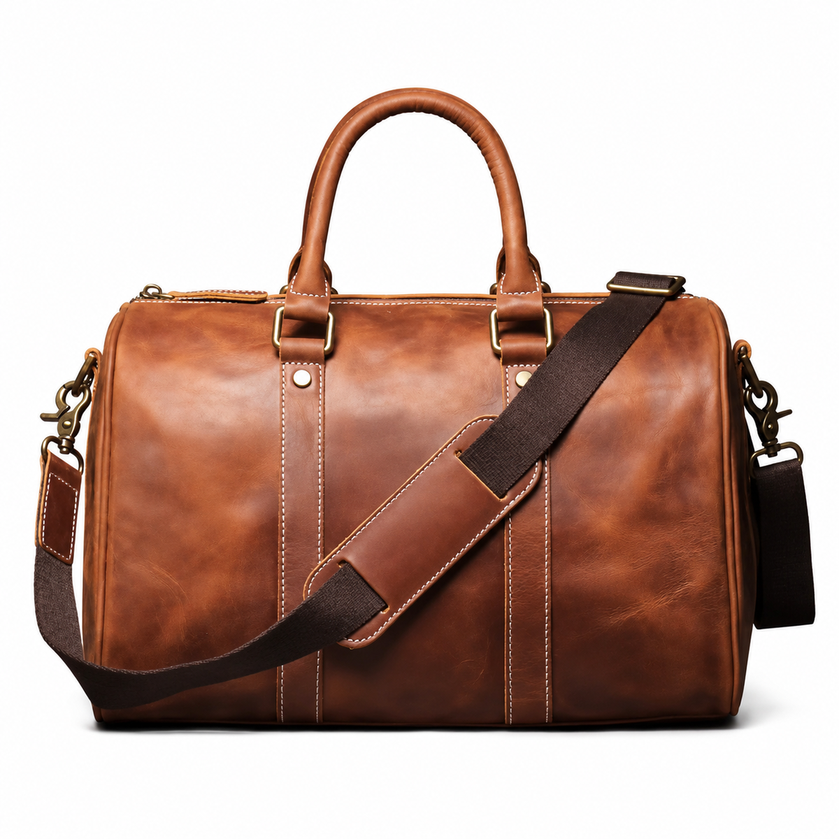 Sac de Voyage en Cuir Vintage – Style Week-End Homme