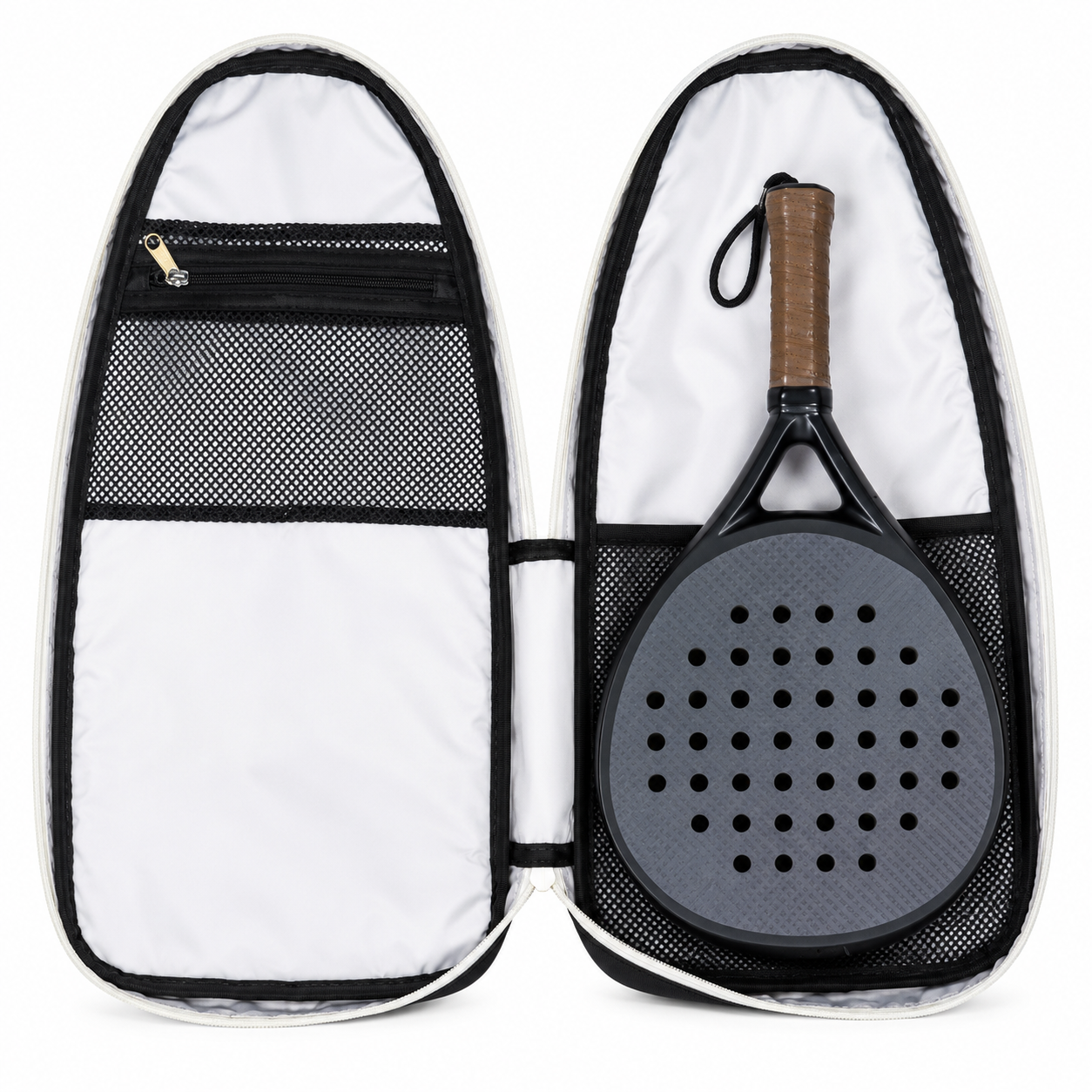Housse Raquette Padel Oxford Imperméable – Sac Bandoulière Bleu | Format Sling