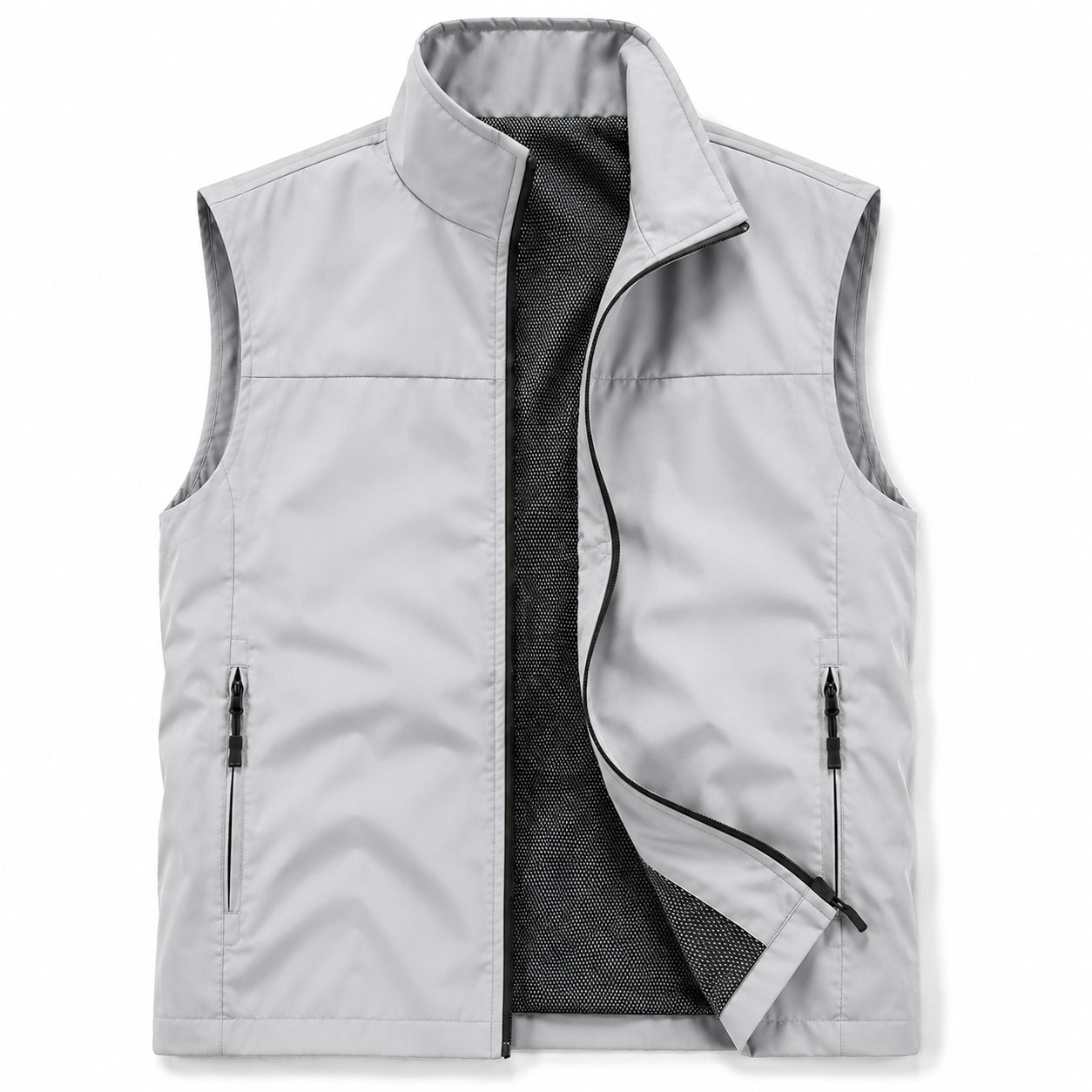 Gilet Cargo Sans Manches Homme – Imperméable & Séchage Rapide