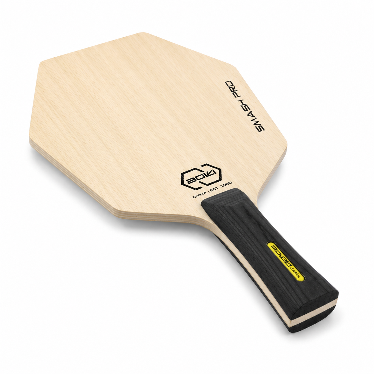 Lame de Tennis de Table Hexagonale – Zone de Frappe Élargie