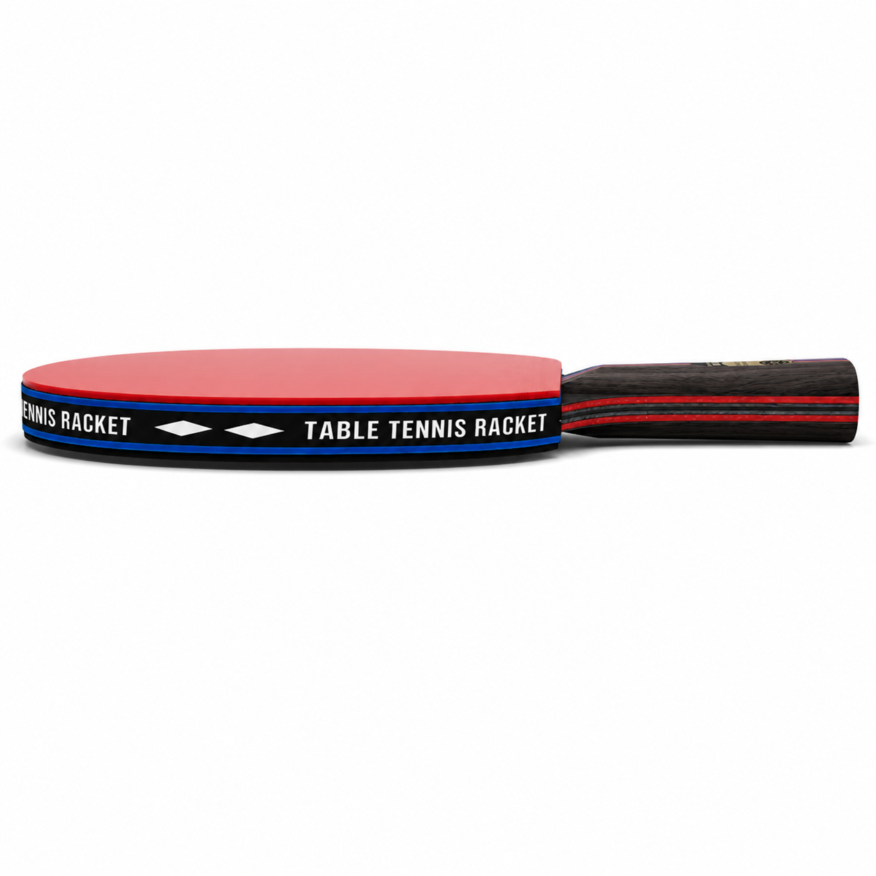 Set de 2 Raquettes de Tennis de Table Carbone Pro avec Housse de Transport