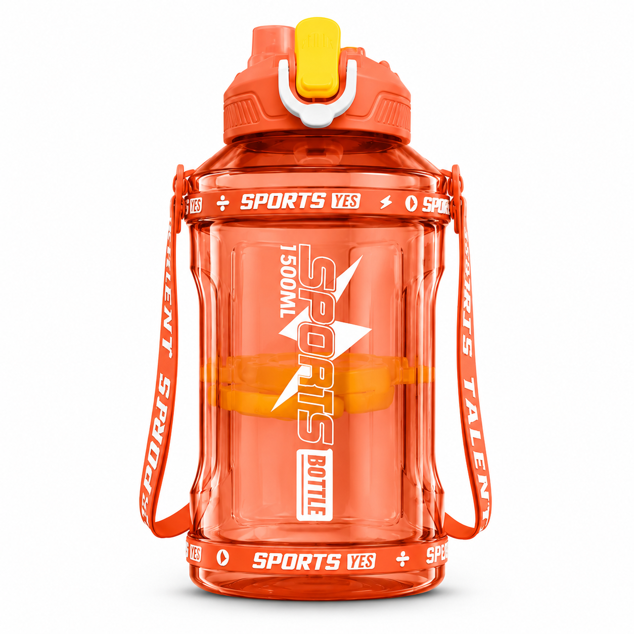 Gourde de Sport 1,5L avec Dragonne – Grande Contenance