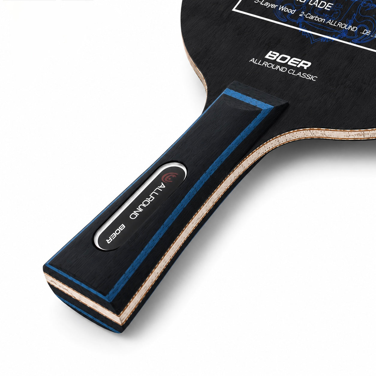 Lame de Tennis de Table, Plis Bois et Carbone – Polyvalente