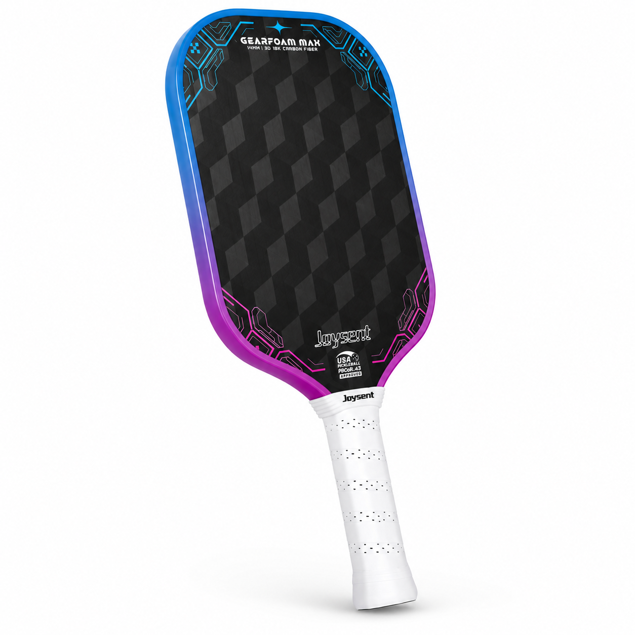 Raquette Pickleball 18K Carbone Brut | Mousse EPP 14mm | Avancé