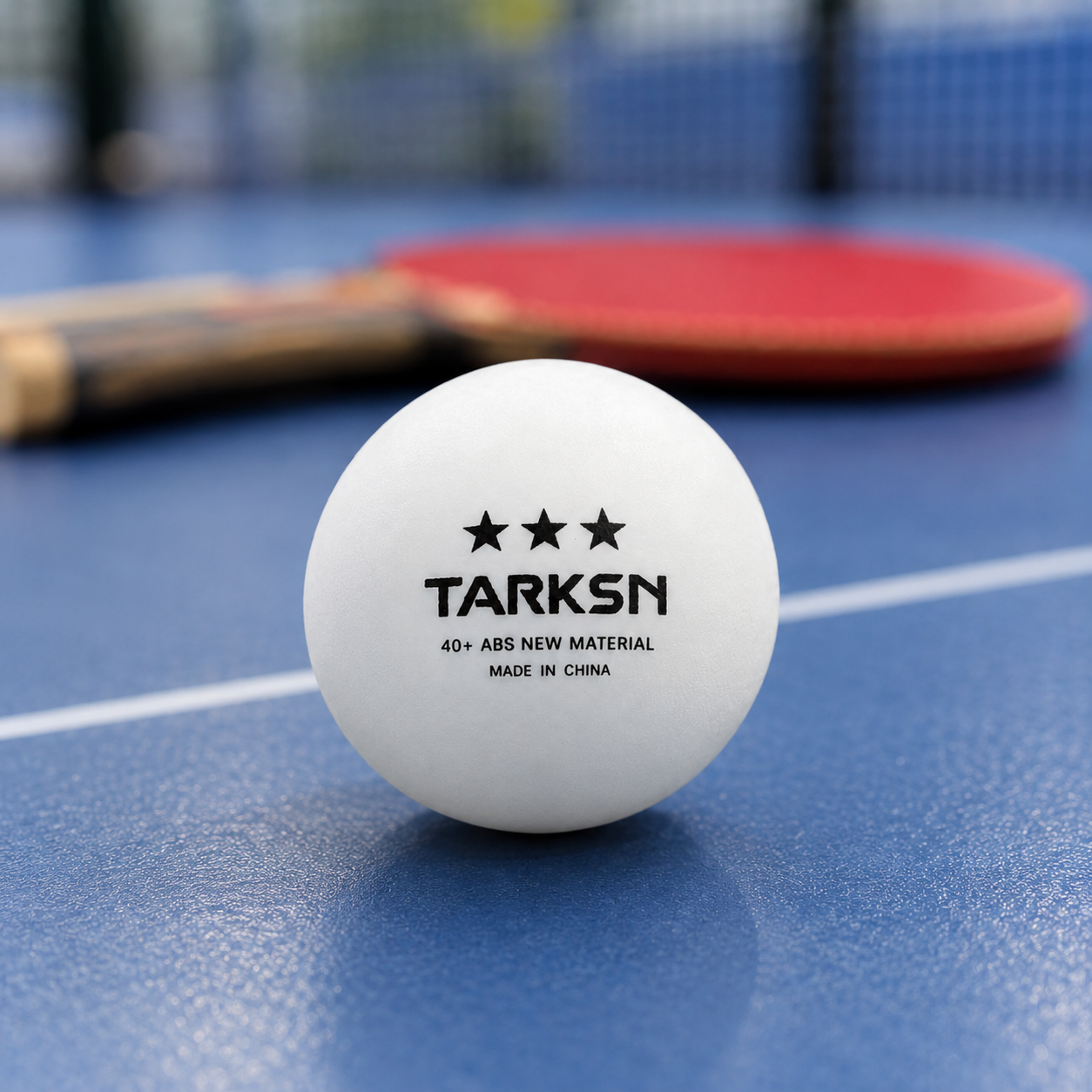 Balle de Tennis de Table 3 Étoiles ABS – Lot de 10